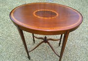 Pretty Inlaid Occasional Table Very Good Condition