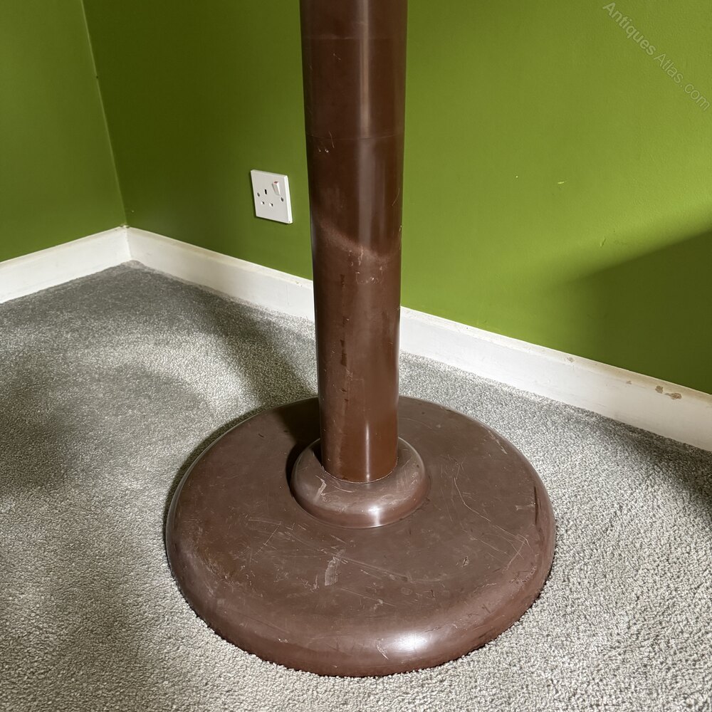 Antiques Atlas - 1970s Vintage Space-Age Brown Plastic Coat Rack