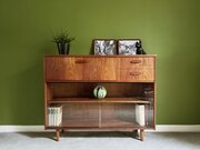 Avalon Teak 1960s Bookcase / Sideboard / Cabinet 
