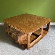 Ercol Pandoras Box Square Storage Coffee Table 
