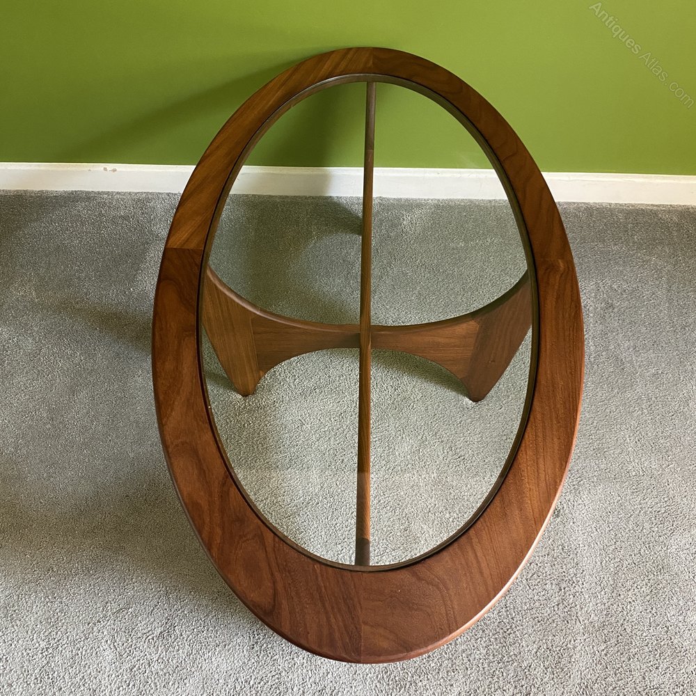 Antiques Atlas G Plan Astro Oval Teak And Glass Coffee Table