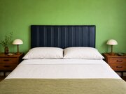 G Plan Fresco Black Vinyl Headboard For Double Bed