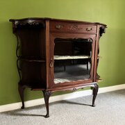 Maple & Co. Edwardian Mahogany Display Cabinet
