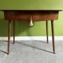 Mid Century Vintage Teak Table with Hidden Storage