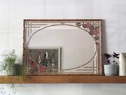 Vintage Braddell Enterprises Printed Mirror