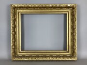Fine Quality 19th C. Gilt Plaster Picture Frame