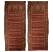 V. Large Silk Embroidered Wall Hangings Portieres