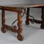 17thc walnut Spanish table with original patina