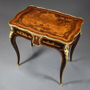 19thc French Fine Quality Kingwood Centre Table
