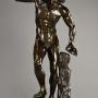 19thc Grand Tour bronze of the ‘The Dancing Faun