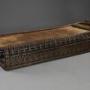 19thc hand carved African Bamileke ceremonial bed