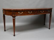 Fine Quality 18thc Sheraton Mahogany Side Table