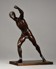 Fine Quality 19thc Grand Tour Borghese Gladiator