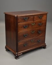 Fine Quality George III Mahogany Chest Of Drawers