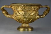 Fine Quality Grand Tour Gilt Bronze Warwick Vase