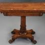Fine quality William IVth pollard oak card table