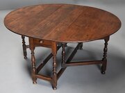 Late 17th century oak gateleg table of fine patina