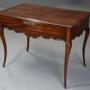 Late 18thc French walnut table with superb patina