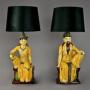 Pair of Italian Chinese Ming style table lamps