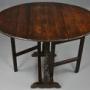 Rare 17thc Oak Gateleg Table Of Small Proportions