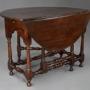 Rare 18thc Walnut Gateleg Table Of Fine Patina