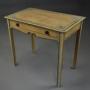 Rare 19thc Pine Side Table With Original Paintwork