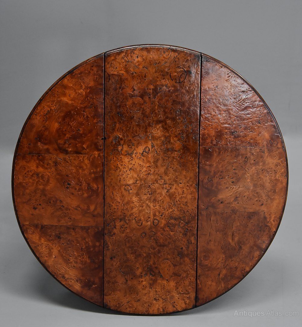 Rare Late 17thc Small Yew Wood Gateleg Table Antiques Atlas