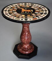 Superb 19thc Maltese Pietre Dure Marble Table
