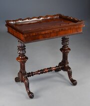 Superb 19thc Regency Gillows Mahogany Work Table