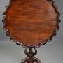 Superb Chippendale style tilt top tripod table