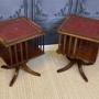 Pair of Mahogany Revolving Bookcases 
