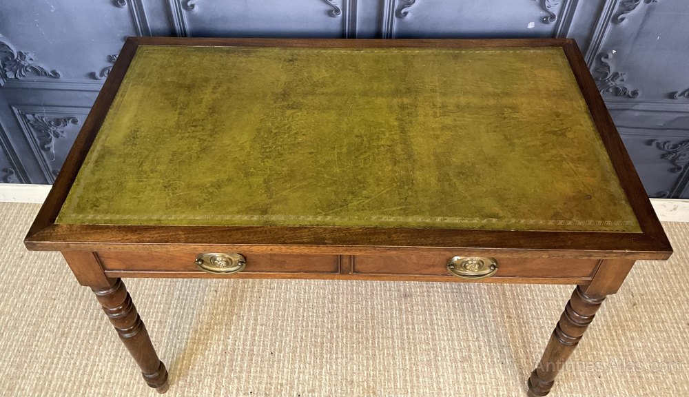 Victorian Mahogany Writing Table Antiques Atlas