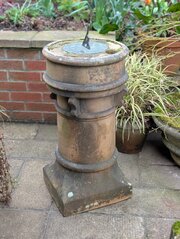 19th Century Sundial formerly a Victorian Chimney