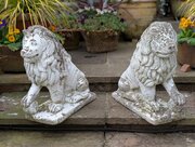 A Pair Of 19th Century French Medici Lions