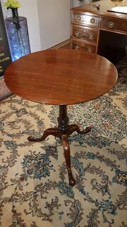 Finest Quality George 11 Cuban Mahogany Wine Table