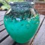 Large Vasart Glass vase with Aventurine c1930