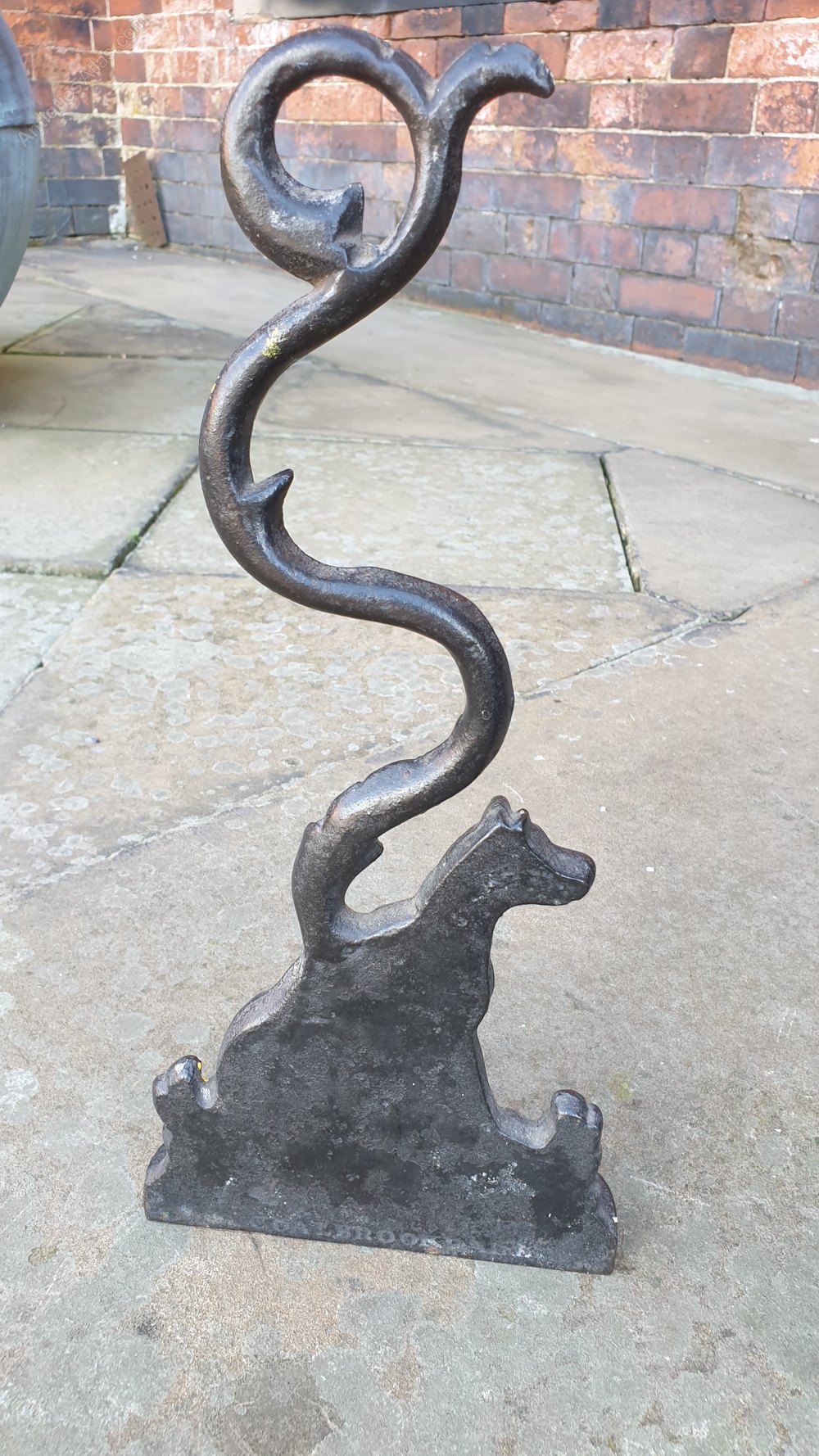 Antiques Atlas - Rare 19th C Stamped Coalbrookdale Door Stop
