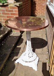 Rare Castiron Garden Table c1840 The Rotherham