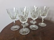 Set Six Waterford Crystal Lismore Claret Glasses