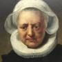 18th Oil Portrait After Rembrandt Of Aechje Claesdr