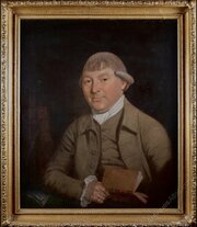 18th Oil Portrait Painting Medical Doctor Physician