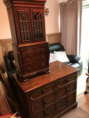 Antique Cabinets Bookcases 1/4 Size Apprentice Sample