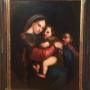 Madonna & Child After Raphael 18th Religious Painting