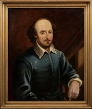 Oil Portrait William Shakespeare By Thomas Spinks