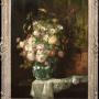 Still Life Flower Painting by Konstantin Stoitzner