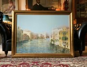 The Grand Canal Venice Oil Painting On Panel