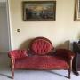 Victorian Sofa Re-Upholstered & Rebuilt Mahogany 