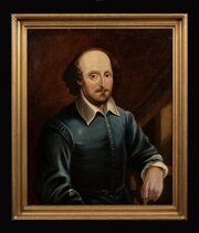 William Shakespeare Oil Portrait By Thomas Spinks
