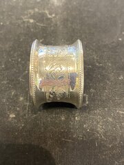 A Silver Napkin Ring