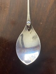 Silver Spoon Badgers Head 